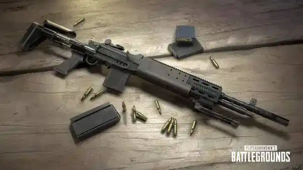 绝地求生中空投武器使用率最低的MK14属性及配件搭配解析