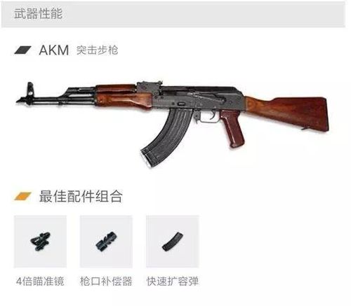 绝地求生枪械